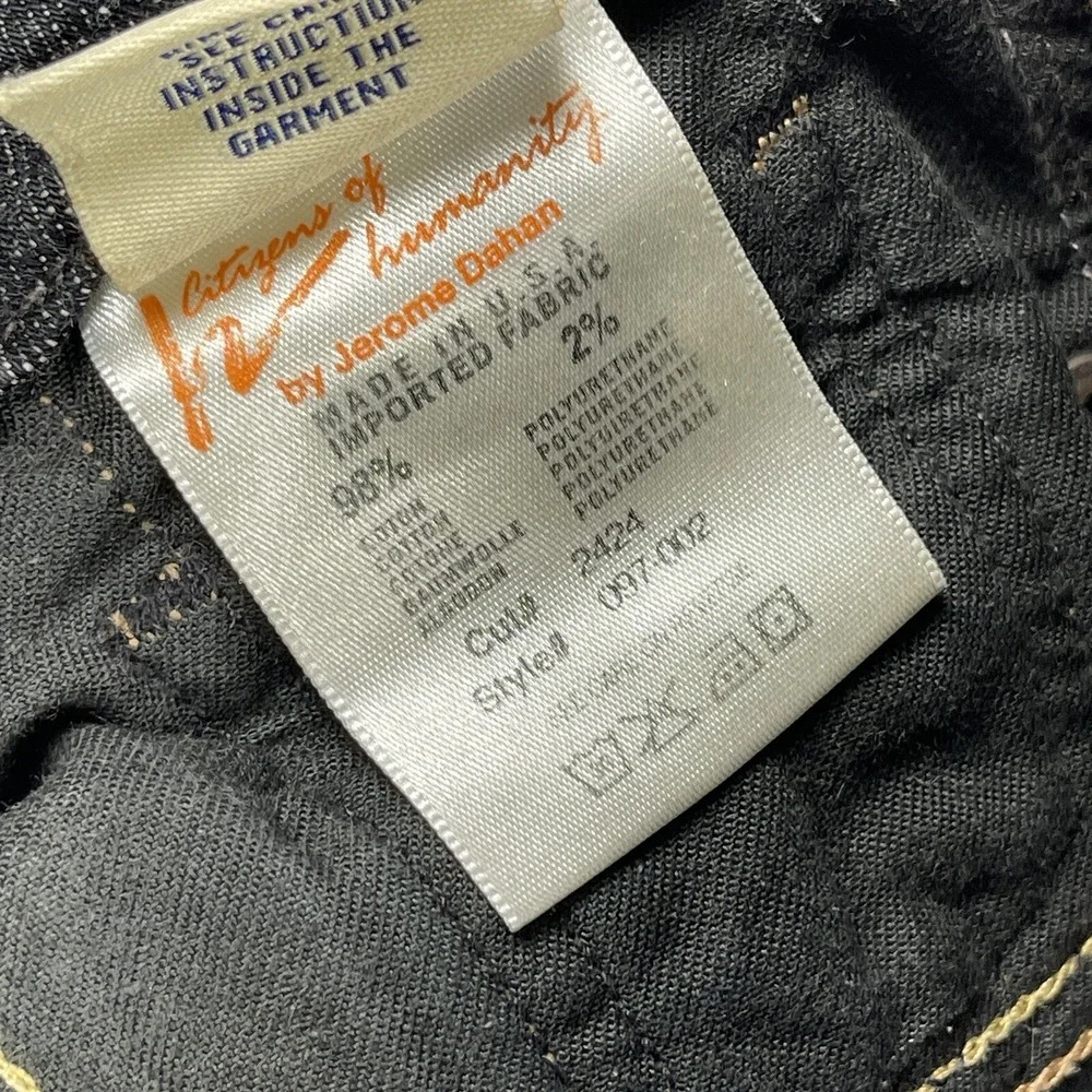 Citizens Of Humanity Jeans Womens 28‎ Straight Everyday Casual COH Pants